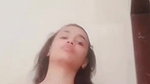 desi girl pulling up bra