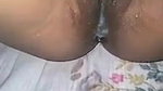 desi cum running out from pussy clear view