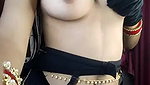 Sexy Girl Dress Removing and Teasing with Boob Show