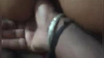 Cuck husbands show their wife pussy and boobs on vc 1