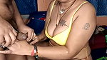 Sabitri with her husband Giving Blowjob