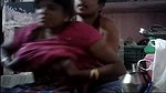super busty Telugu aunty sex at home with boobs suck