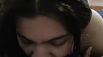 Sexy girl sucking dick passionately