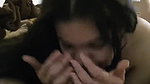 Sexy girl sucking dick passionately