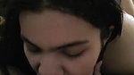 Sexy girl sucking dick passionately