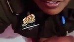 Indian Police woman blowjob with inspector for promotion