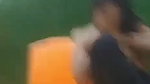 cute GF sitting topless in restaurant FSI sex