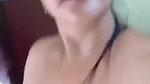 beautiful boudi boobs show selfie topless video making