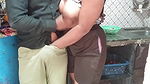Indian step father-in-law fucks daughter-in-law while cooking part 2