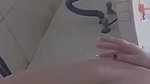 sharp boobs girlfriend wet nude bath selfie MMS
