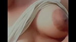 Glasses Horny Girl Playing With Her Boobies