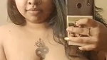 chubby mallu hot tanker girl topless selfie