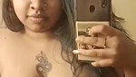 chubby mallu hot tanker girl topless selfie