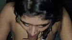 long boobs girlfriend giving viral Indian blowjob