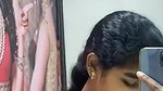 bridal makeup girl viral big boobs pressing selfie