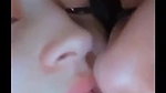 girlfriend kissing desi mms video with boob sucking