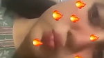 cute girlfriend viral topless first time boob show