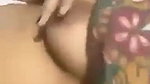 cute girlfriend viral topless first time boob show