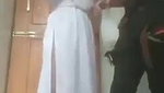 virgin young Indian lovers sex in standing position