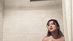 model nude bath under shower Jhilik Roy