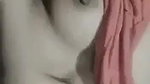 beautiful GF selfie boobs show video making