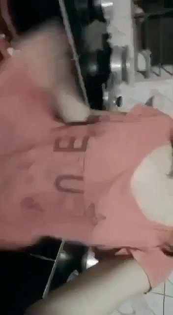 beautiful GF selfie boobs show video making