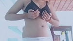 tall girl removing bra and viral nude big boobs