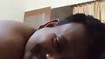 jija fucking saali from back and boob press
