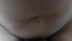 Indian couple foreplay with wife boob press