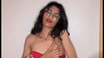 Slim Horny Girl Fingering Her Pussy