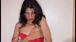 Slim Horny Girl Fingering Her Pussy