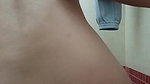 Uma Ghosh black underwear nude show
