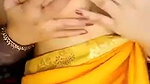 saree bahbhi boob show