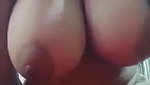 Beautiful bhabhi cant control herself riding banana