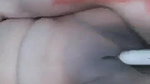 naked girl dildoing in solo selfie sex video
