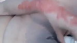 naked girl dildoing in solo selfie sex video