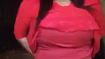 busty Indian bhabhi topless playing with big boobs