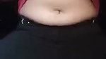 busty Indian bhabhi topless playing with big boobs