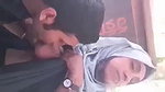 Bangladeshi hijab girl boob sucking viral outdoor