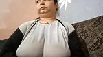 huge booby Indian aunty sex mood viral boob play