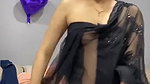 black transparent dress GF hairy pussy viral show