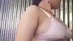 village girl striptease boob show video making