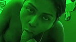 Indian girl boob press and viral blowjob session