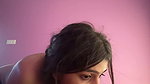 attractive eyes girlfriend blowjob with boob show