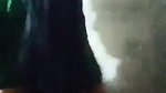 slim girlfriend small boobs show in removing blouse