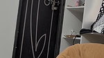 busty wife walking nude before taking a nude bath