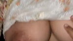 Desi lady big boobs pressing by lover viral MMS