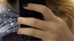Indian beauty licking fingers and viral boobs show