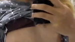 Indian beauty licking fingers and viral boobs show