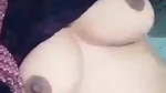 beautiful girlfriend selfie nude boobs show MMS